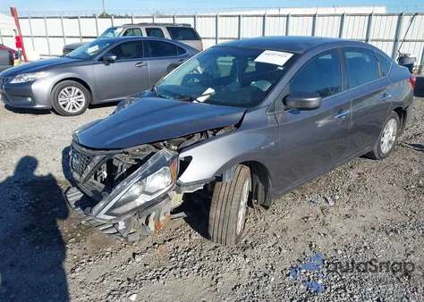 2016 Nissan Sentra Sv z USA, uszkodzony, nr VIN 3N1AB7AP3GY322654